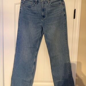 Denim Forum Blue Flare & Wide Leg Jeans